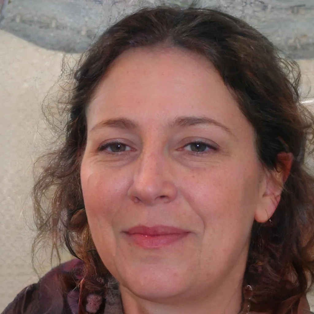 Customer portrait used in EyeFortin testimonials.